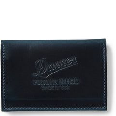 Leather Wallet 4.5" x 3.5" Navy