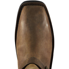 San Angelo Snake Boot Brown Square Toe