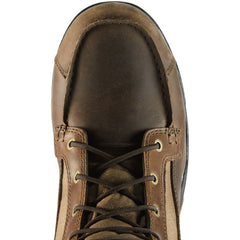 Sharptail Snake Boot Side-Zip 17" Dark Brown