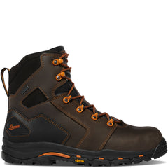 Vicious 6" Brown/Orange Composite Toe (NMT)