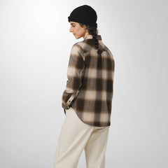 Sauvie Cotton Flannel Shirt Earth Plaid
