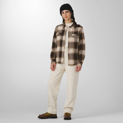 Sauvie Cotton Flannel Shirt Earth Plaid