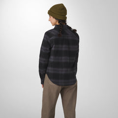 Sauvie Cotton Flannel Shirt Black Plaid
