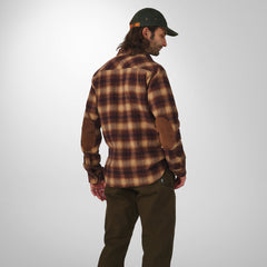 Cedar Mill Cotton Flannel Shirt Espresso Plaid