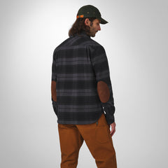 Cedar Mill Cotton Flannel Shirt Black Plaid