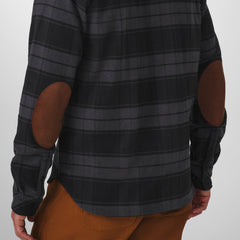 Cedar Mill Cotton Flannel Shirt Black Plaid