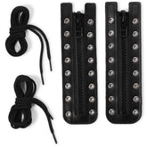 Lace-in Boot Zipper 6" Black
