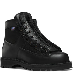 Lace-in Boot Zipper 6" Black