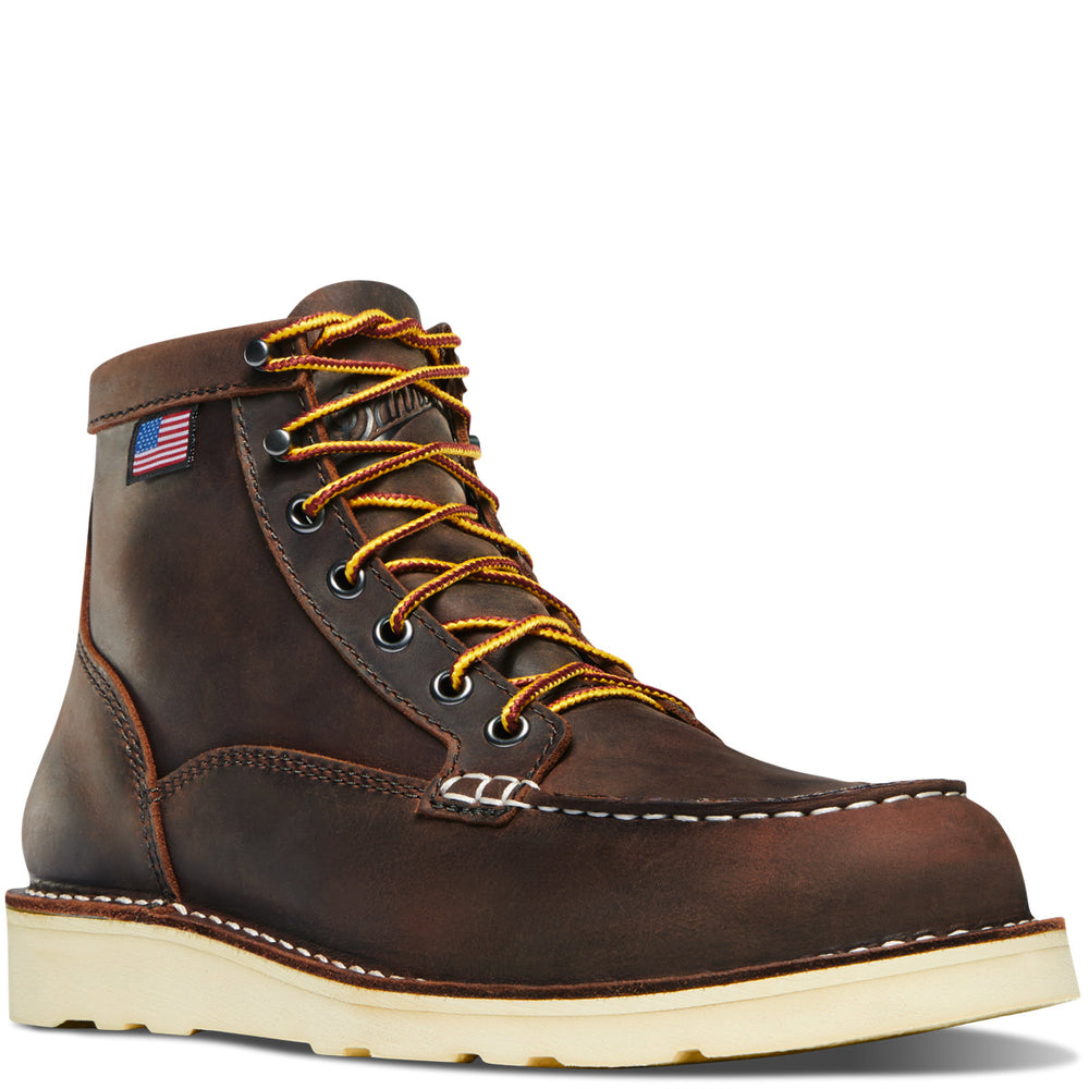 Bull Run Moc Toe 6" Brown