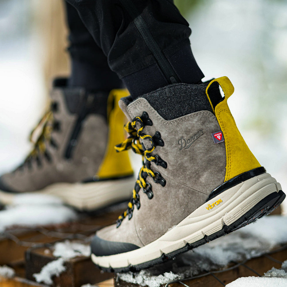 Arctic 600 Side-Zip Driftwood/Yellow Insulated 200G