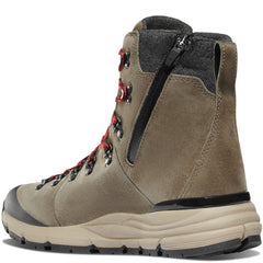 Arctic 600 Side-Zip Brown/Red Insulated 200G