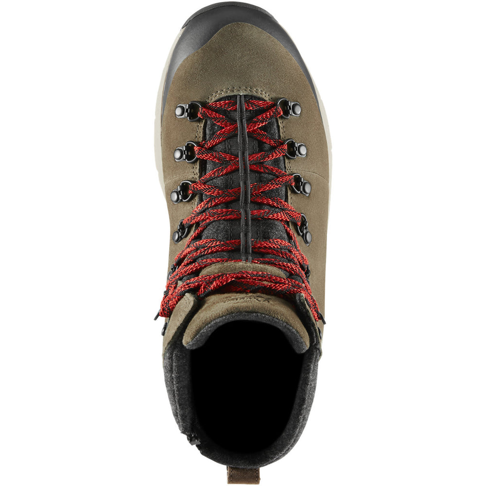Arctic 600 Side-Zip Brown/Red Insulated 200G