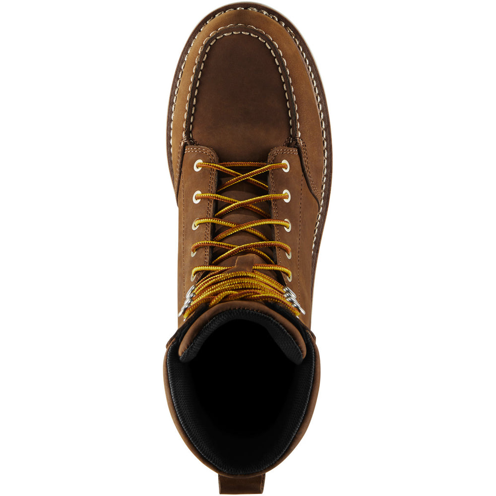 Cedar River 8" Brown Aluminum Toe