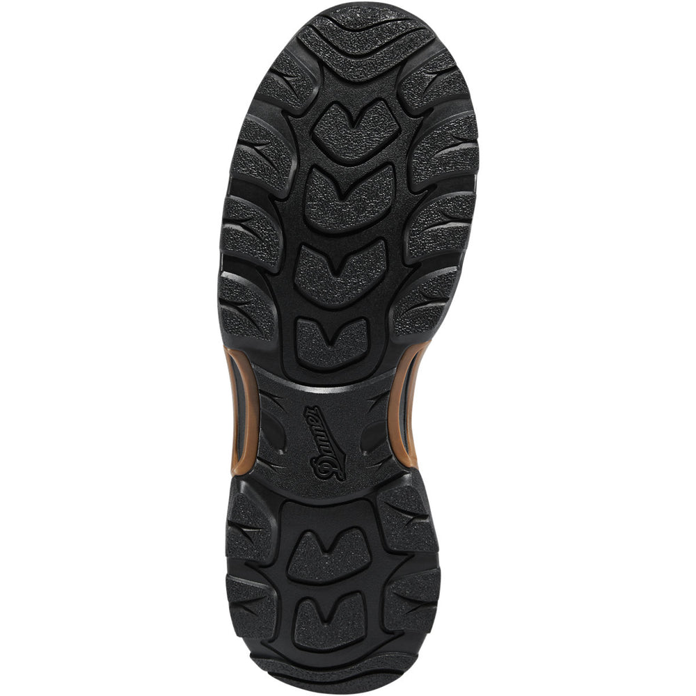 Sharptail Snake Boot Side-Zip 17" Dark Brown