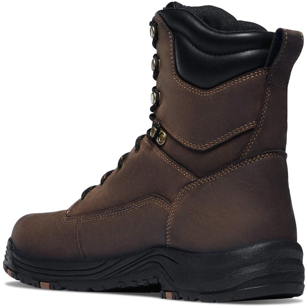 Caliper 8" Brown Aluminum Toe