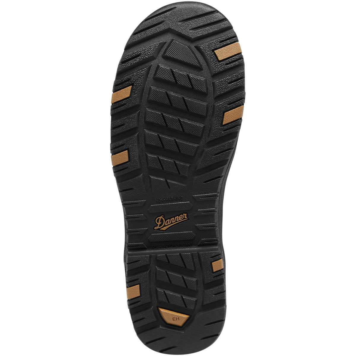Caliper 8" Brown Aluminum Toe