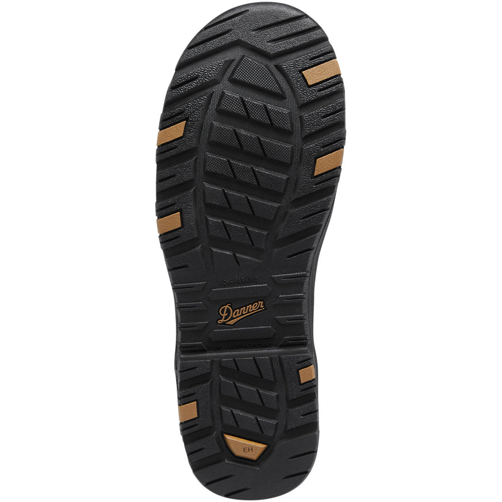 Caliper 8" Brown Aluminum Toe