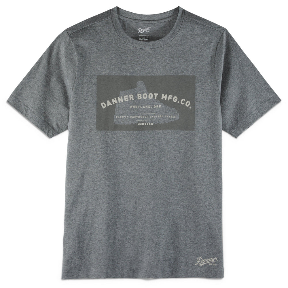 License Plate Tee Heather Gray