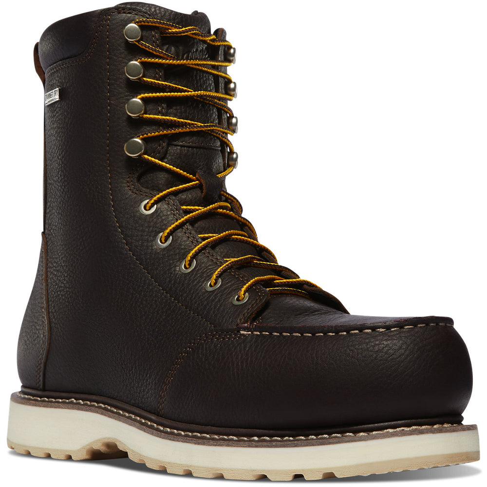 Cedar River 8" Dark Brown Aluminum Toe