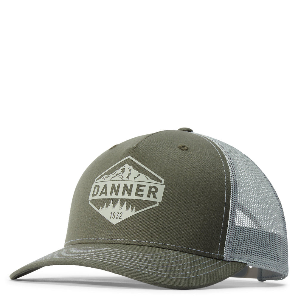 Evergreen Trucker Hat Quarry