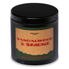 Near & Native Candle 10oz Sandlewood & Smoke