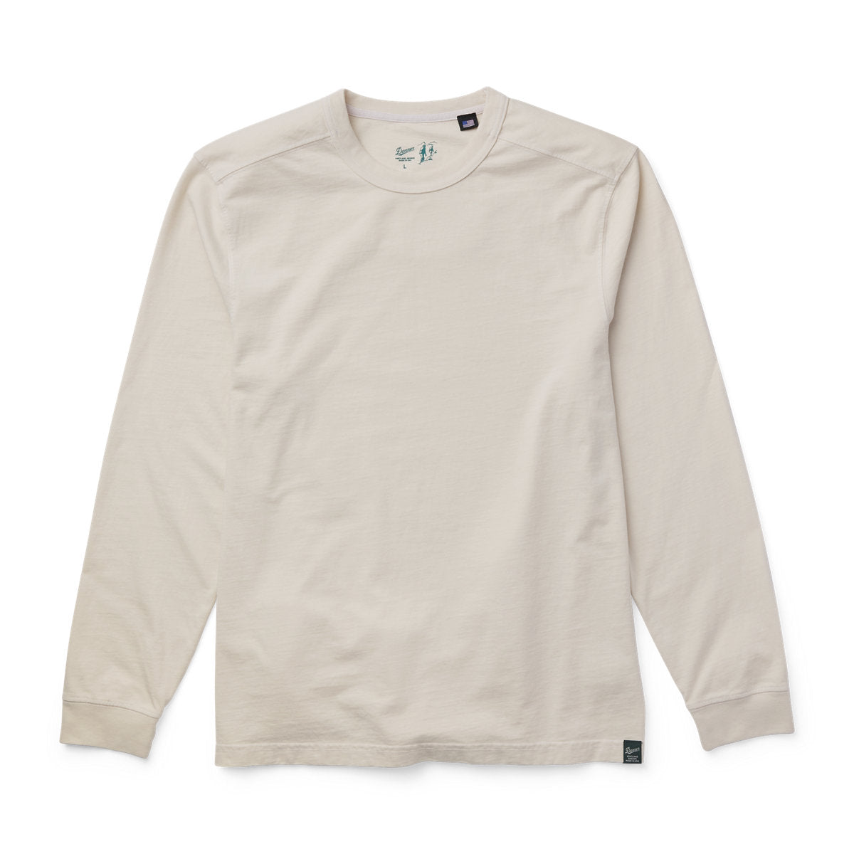 Heavyweight Long Sleeve Tee Natural