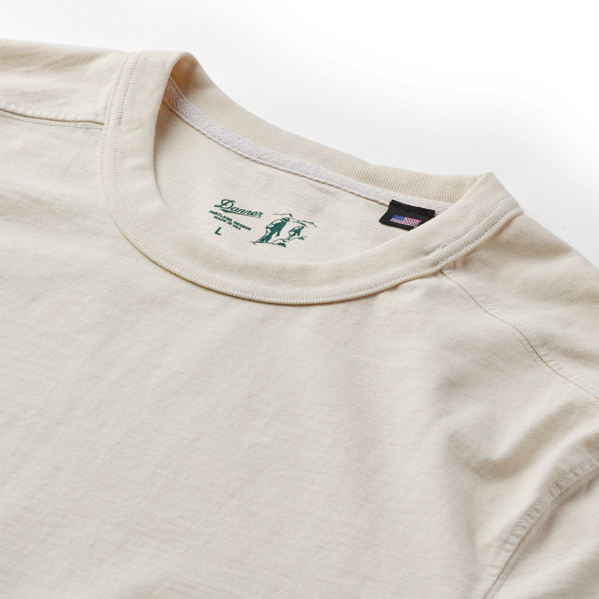 Heavyweight Long Sleeve Tee Natural
