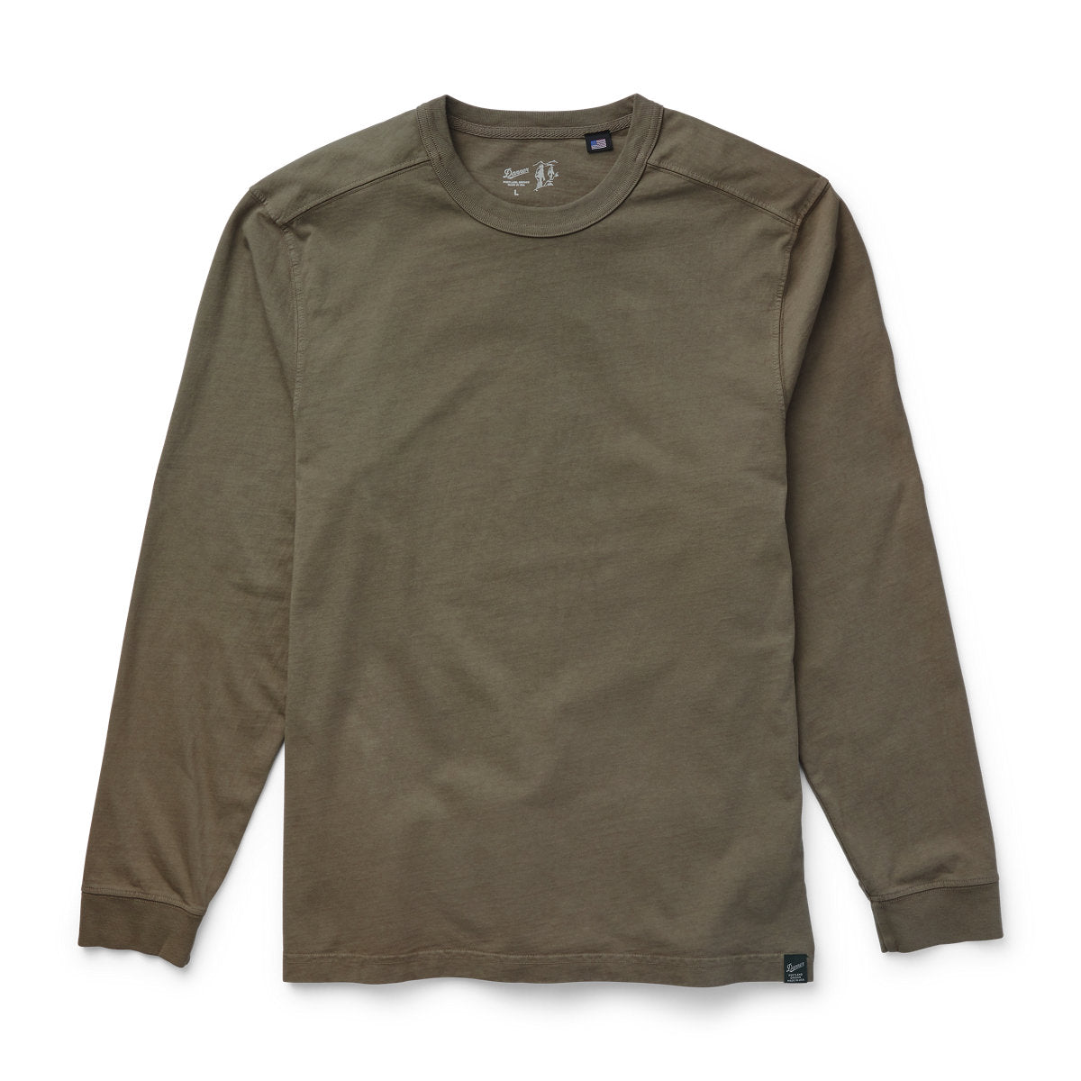 Heavyweight Long Sleeve Tee Dusty Olive