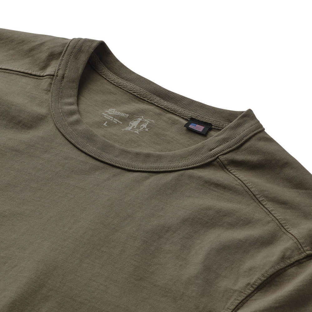 Heavyweight Long Sleeve Tee Dusty Olive