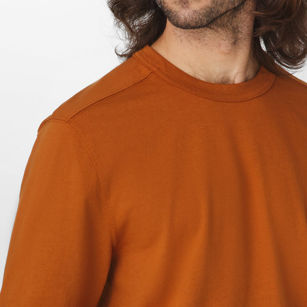 Heavyweight Long Sleeve Tee Glazed Ginger