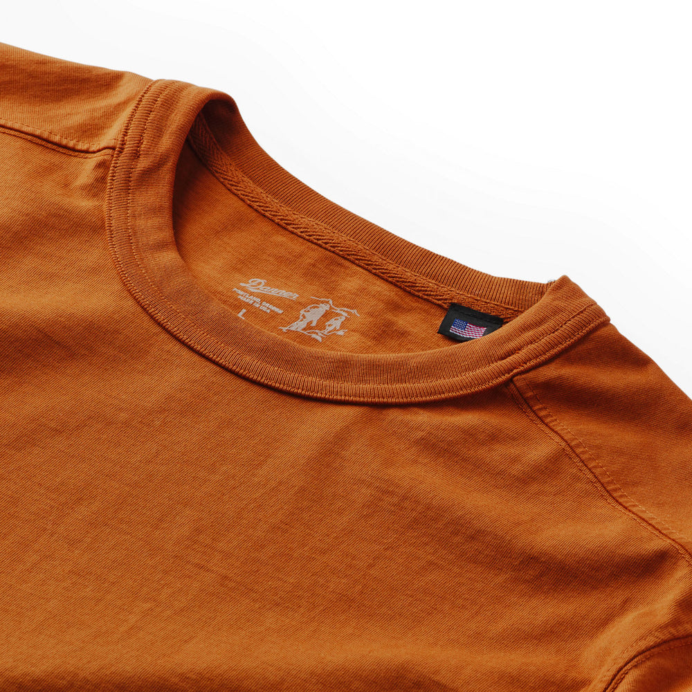 Heavyweight Long Sleeve Tee Glazed Ginger