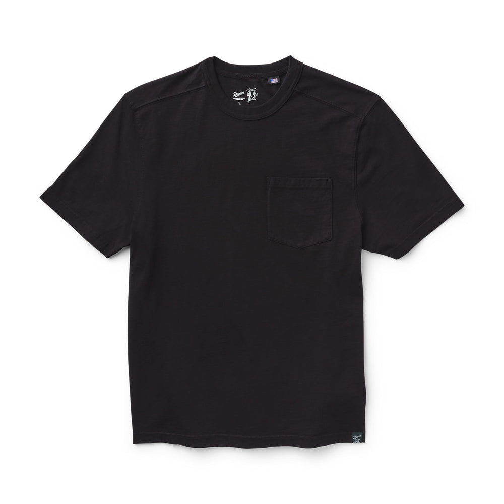 Heavyweight Pocket Tee Black