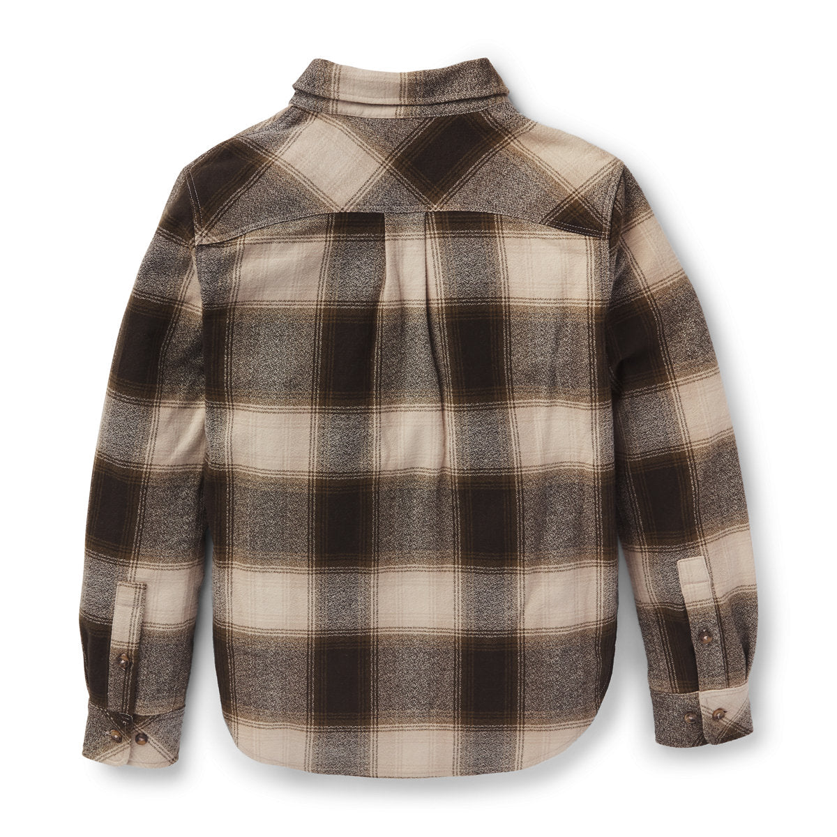 Sauvie Cotton Flannel Shirt  Earth Plaid