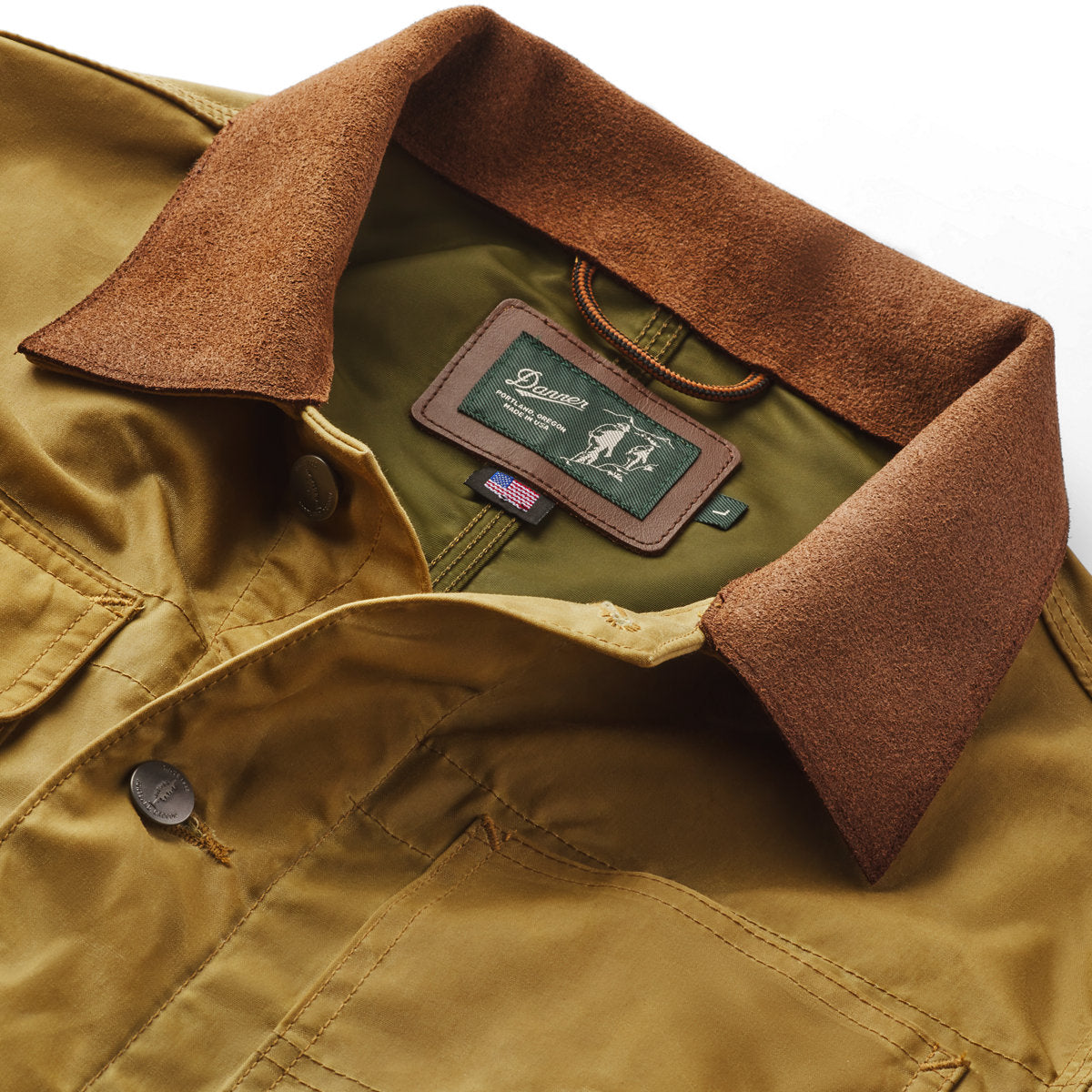 Shipyard Waxed Canvas Jacket  Tan/Bison