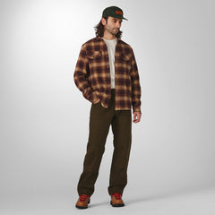 Cedar Mill Cotton Flannel Shirt  Espresso Plaid