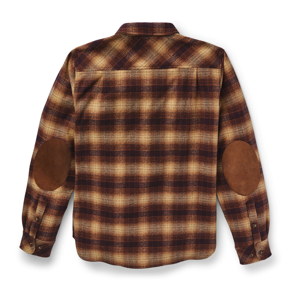 Cedar Mill Cotton Flannel Shirt  Espresso Plaid
