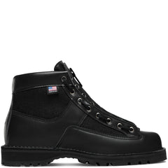 Lace-in Boot Zipper 6" Black