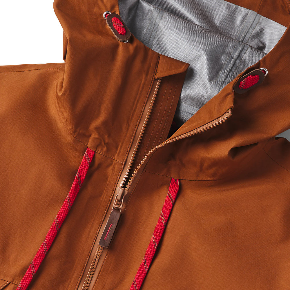 Cascade Crest Packable GTX Jacket Glazed Ginger