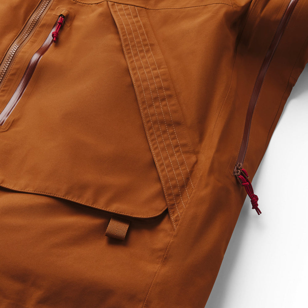 Cascade Crest Packable GTX Jacket Glazed Ginger