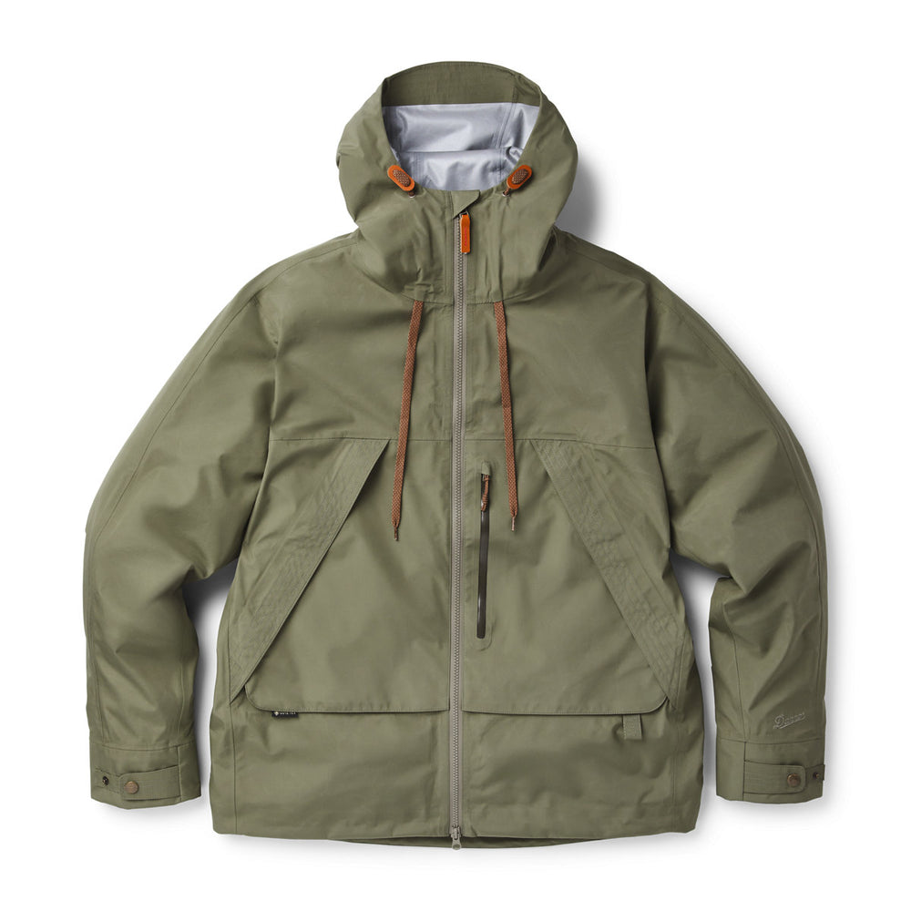 Cascade Crest Packable GTX Jacket Dusty Olive