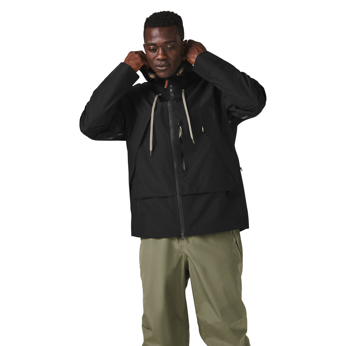 Cascade Crest Packable GTX Jacket Black