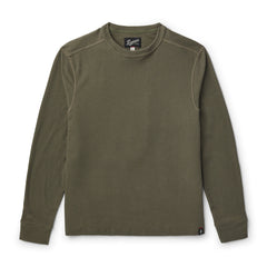 Santiam Waffle LS Tee Dusty Olive